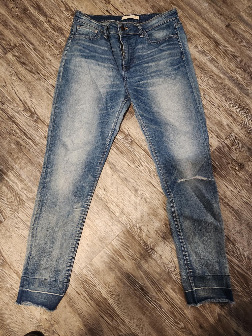 Blue Washed Slim Jeans